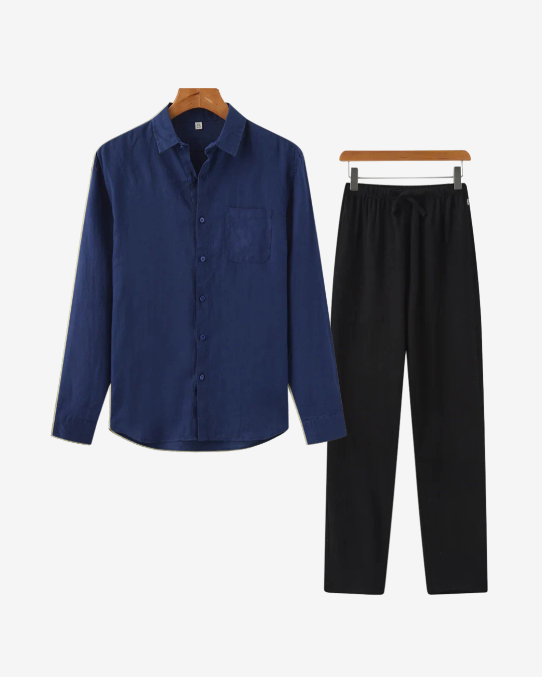 Linen Combo (Blue Shirt)