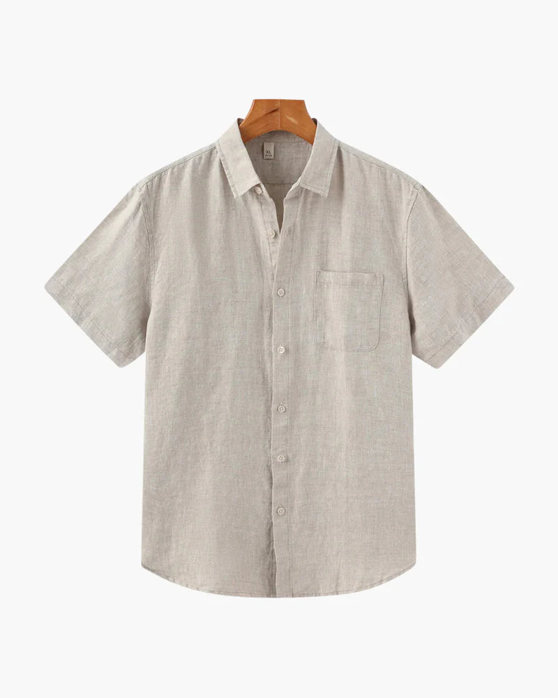 Poedagar Linen Shirt (Shortsleeve)
