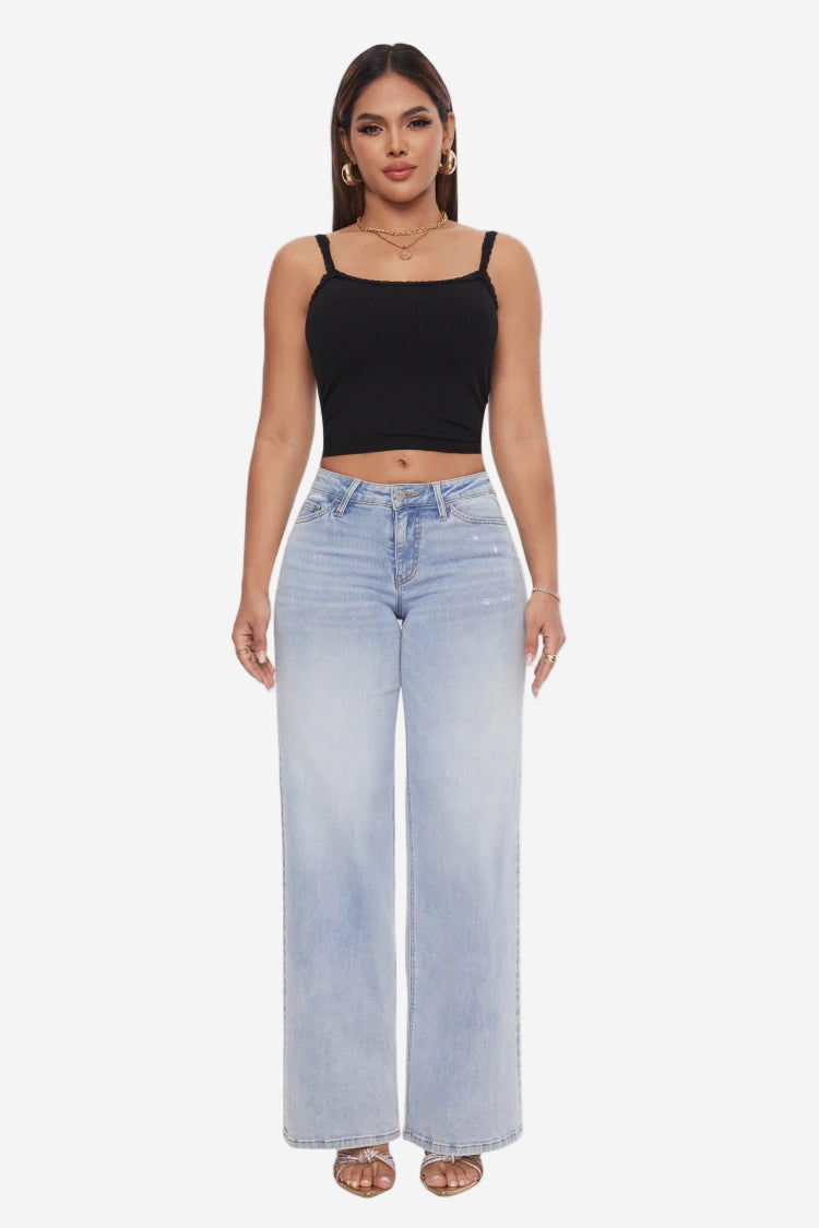 Skyline Wide-Leg Jeans