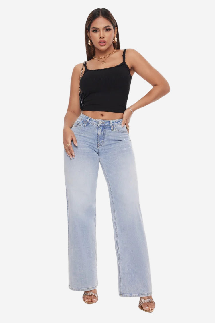 Skyline Wide-Leg Jeans