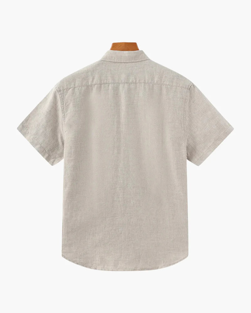 Poedagar Linen Shirt (Shortsleeve)