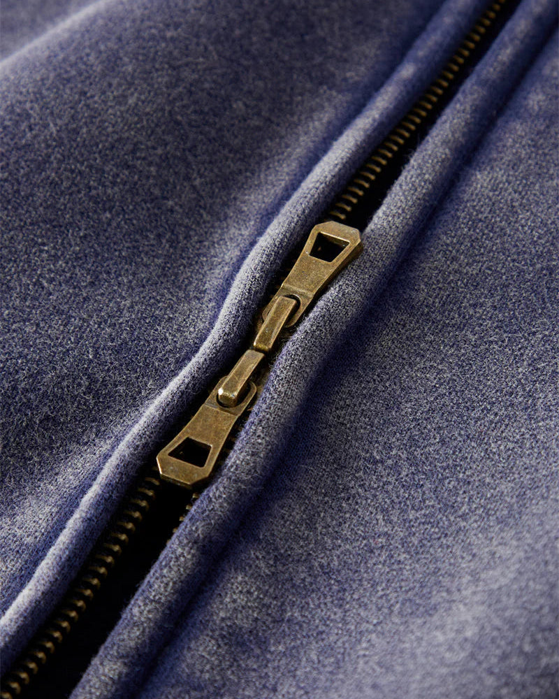 Poedagar Essential Zip Hoodie