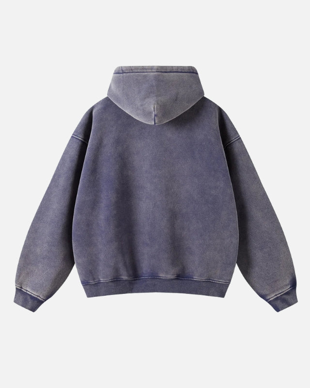 Poedagar Essential Zip Hoodie