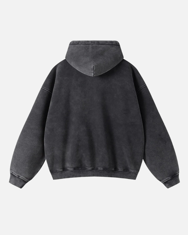 Poedagar Essential Zip Hoodie