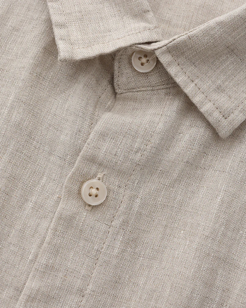 Poedagar Linen Shirt (Shortsleeve)
