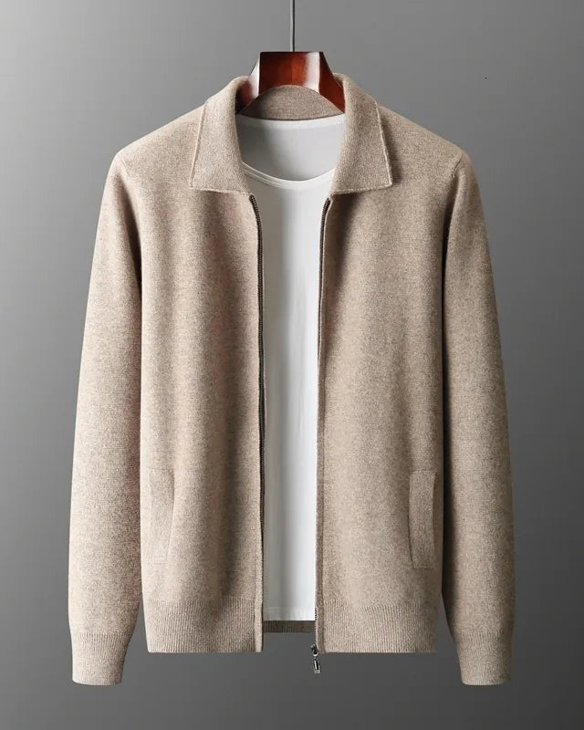 Wool Knit Cardigan