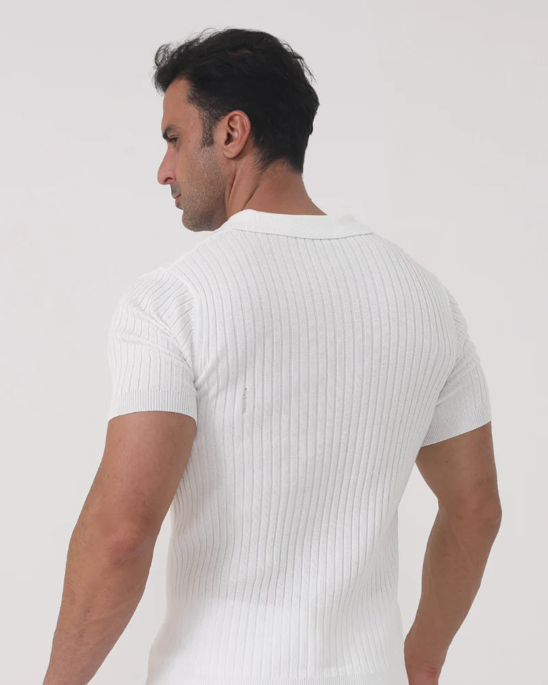 Premium Ribbed Polo