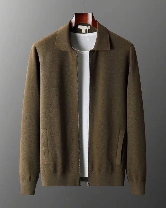 Wool Knit Cardigan