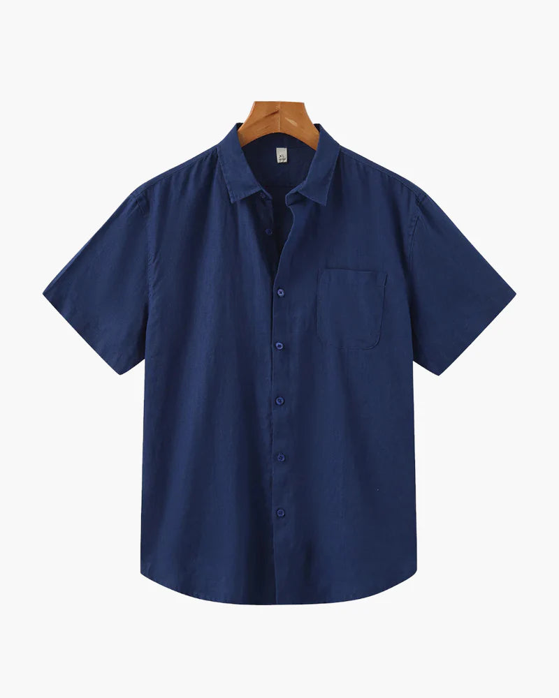 Poedagar Linen Shirt (Shortsleeve)