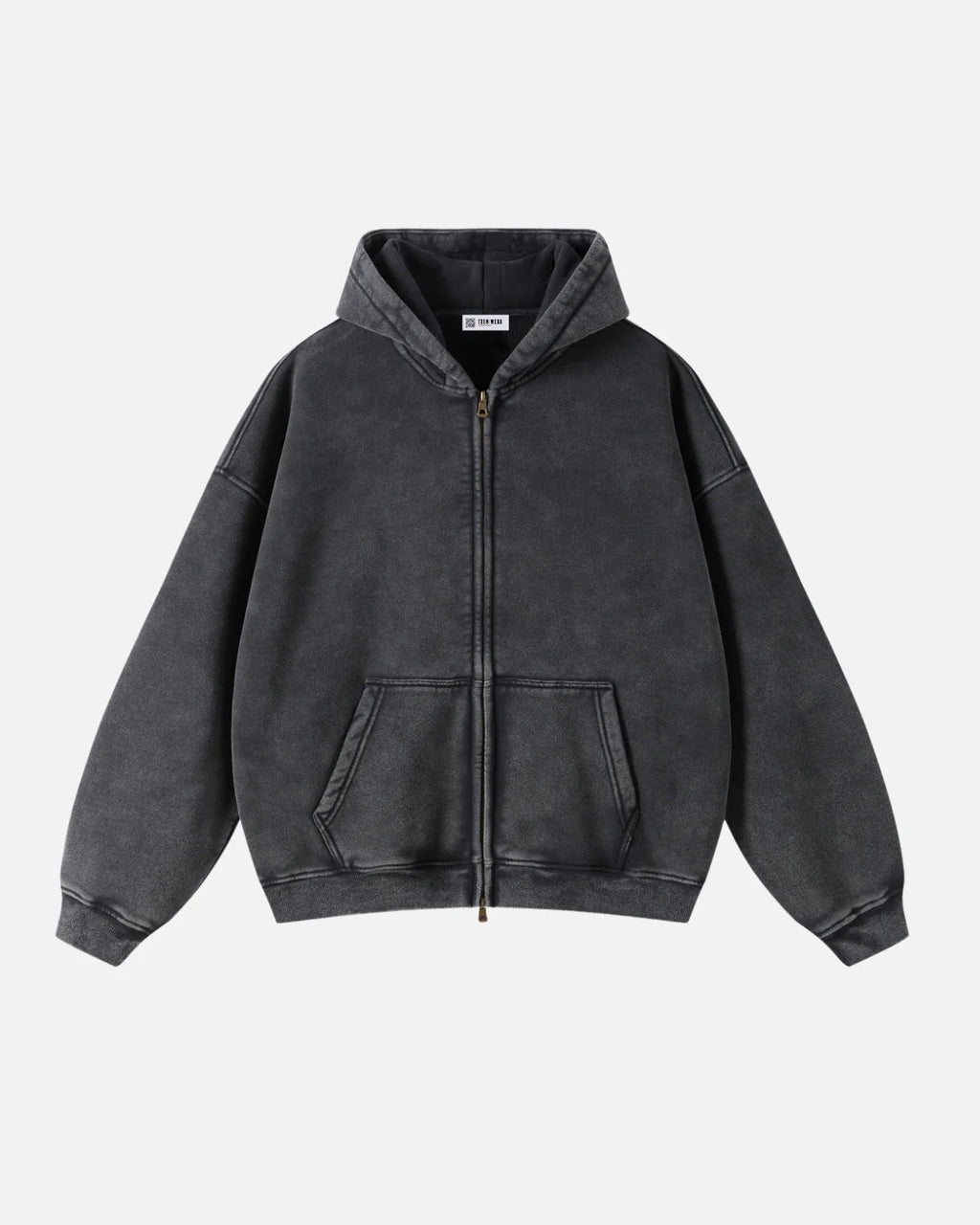 Poedagar Essential Zip Hoodie