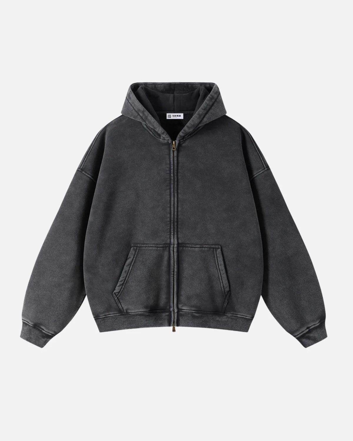 Poedagar Essential Zip Hoodie