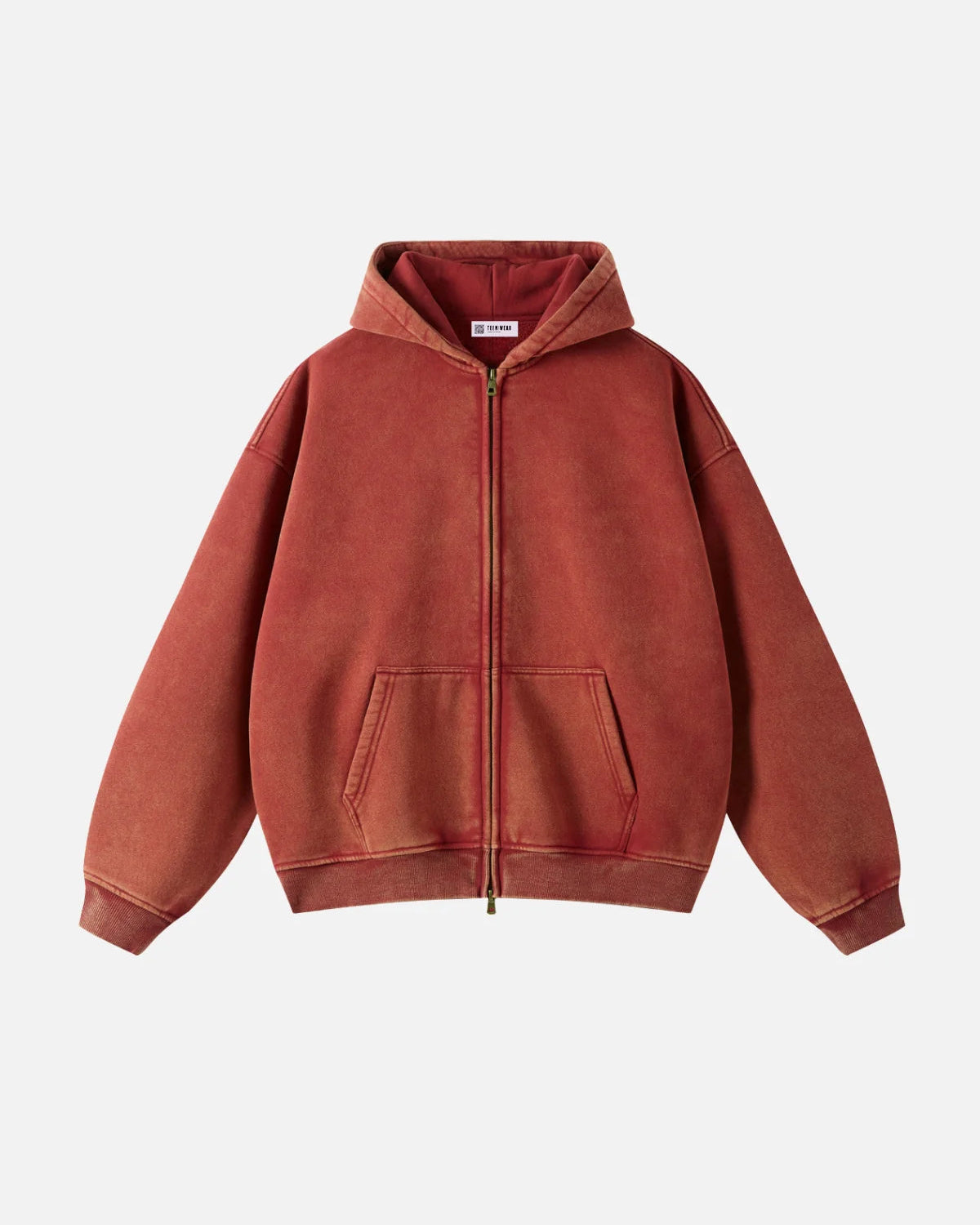 Poedagar Essential Zip Hoodie
