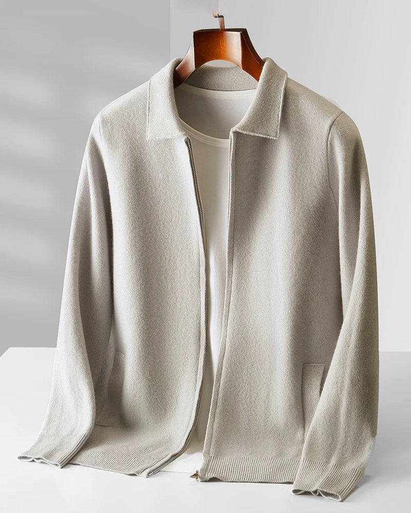 Wool Knit Cardigan