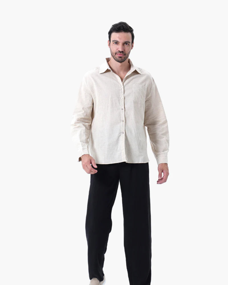 Linen Combo (Raw Jute Shirt)