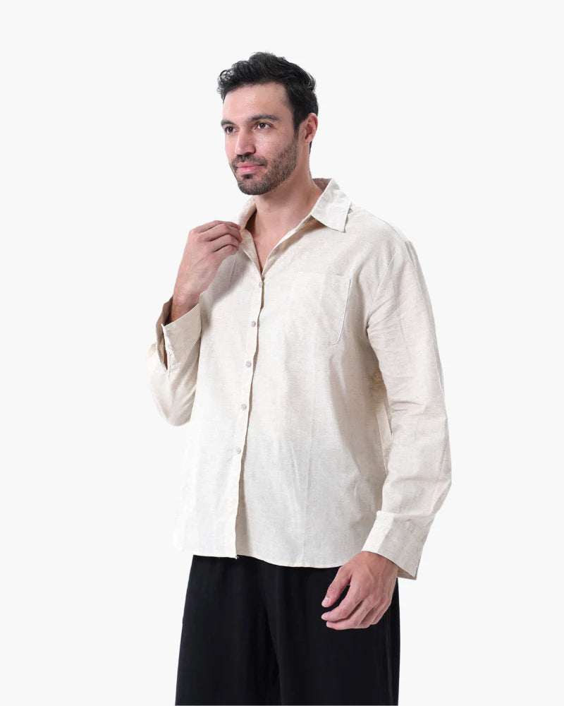 Linen Combo (Raw Jute Shirt)
