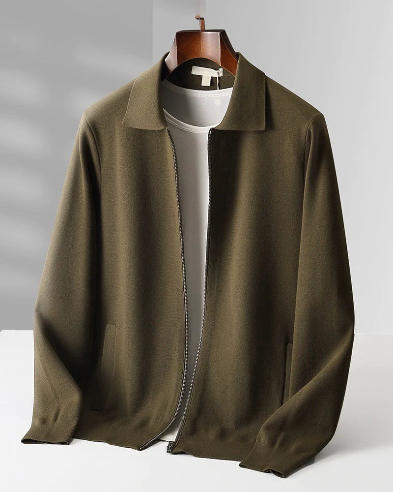 Wool Knit Cardigan
