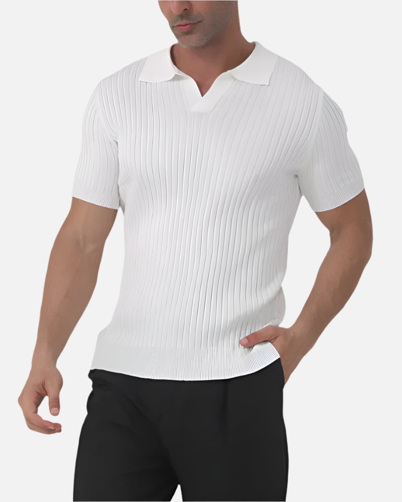 Premium Ribbed Polo