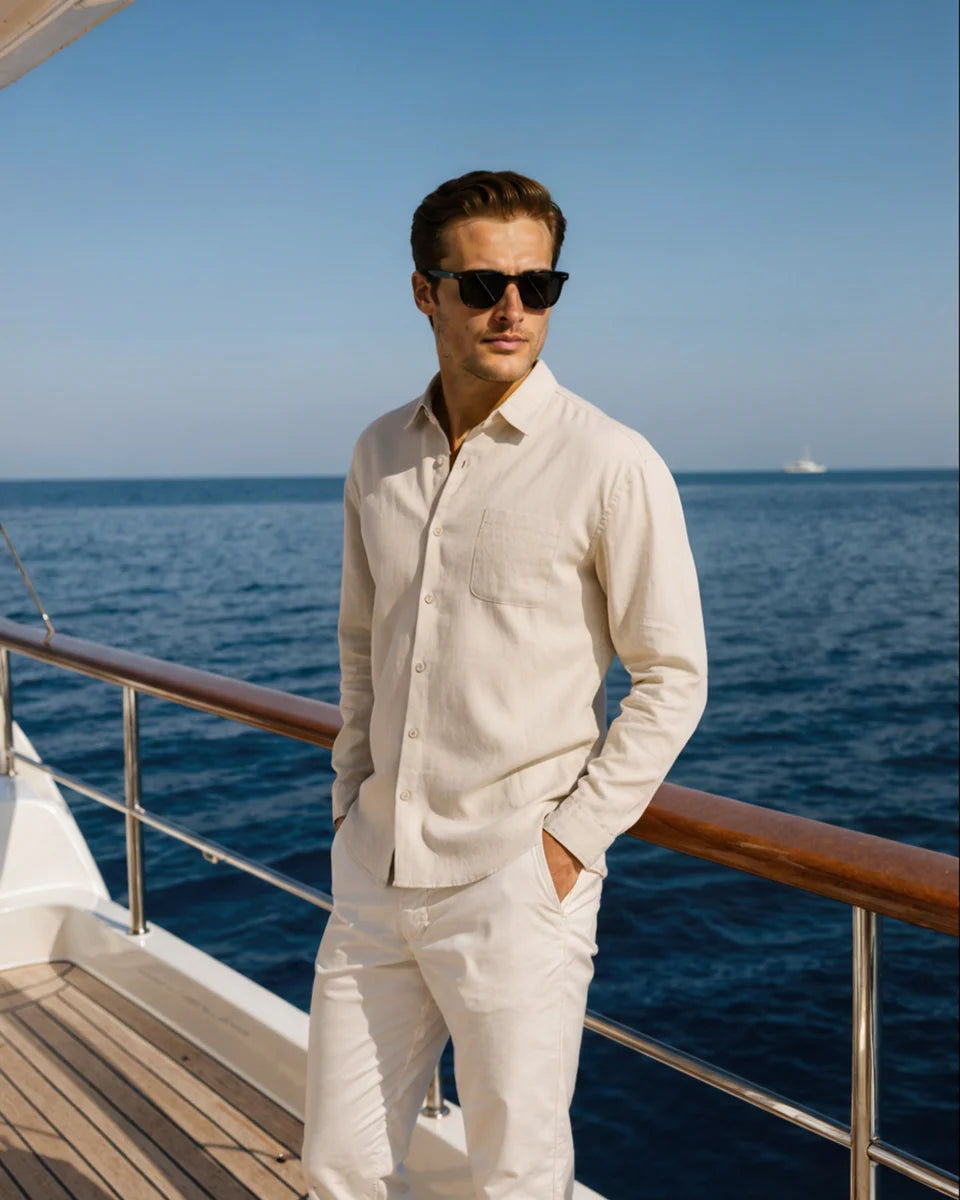 Poedagar 100% Linen Shirt