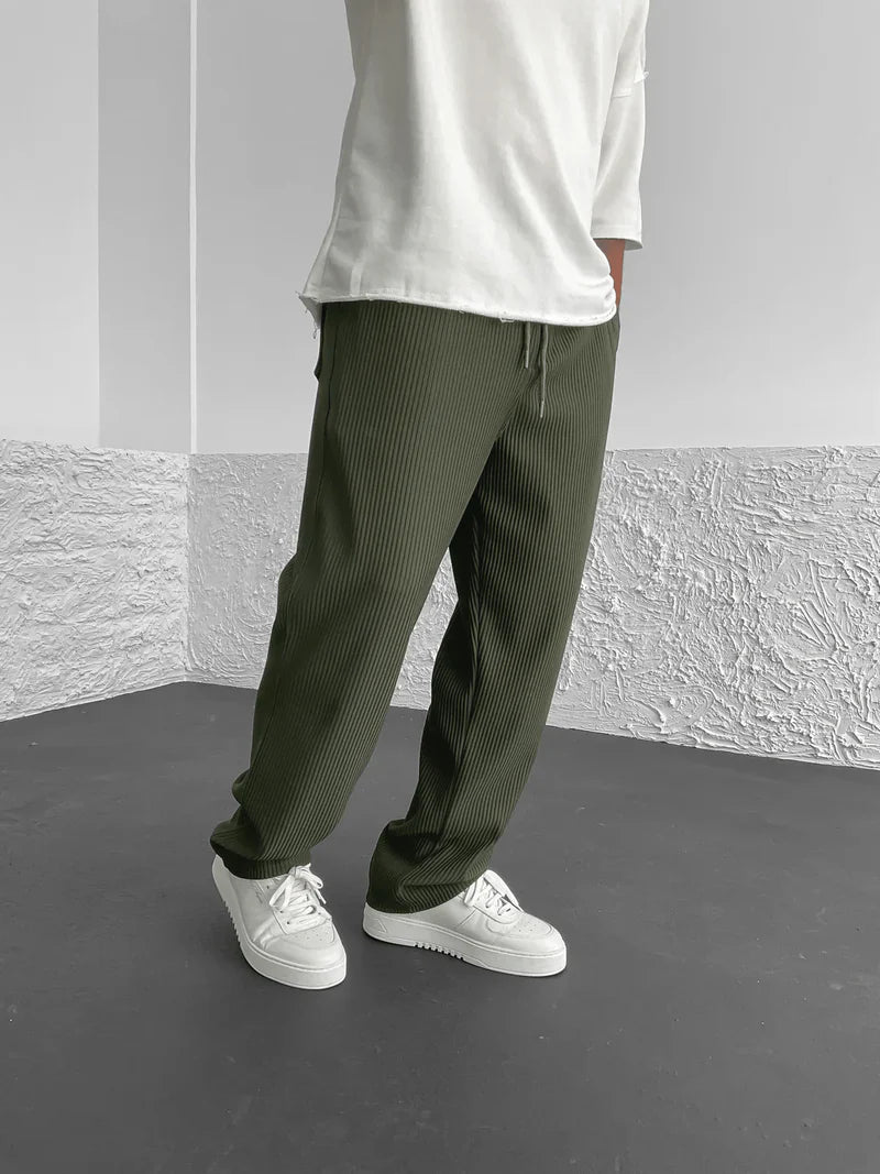 Poedagar Relaxed Knit Pants