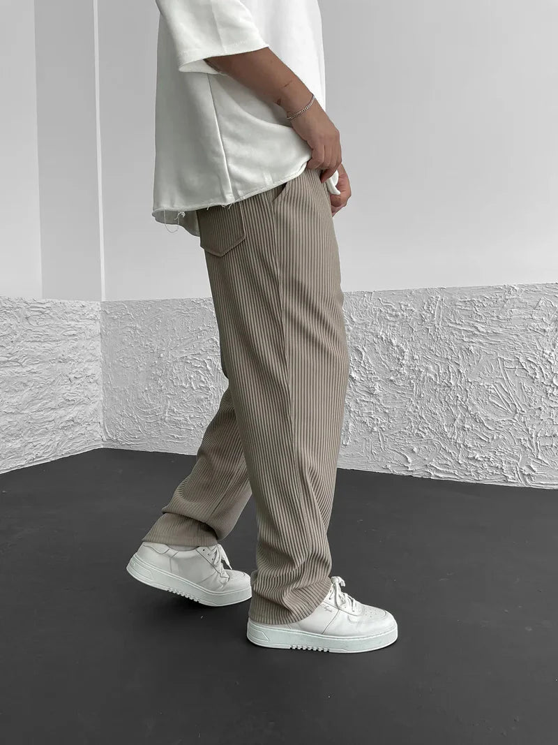 Poedagar Relaxed Knit Pants