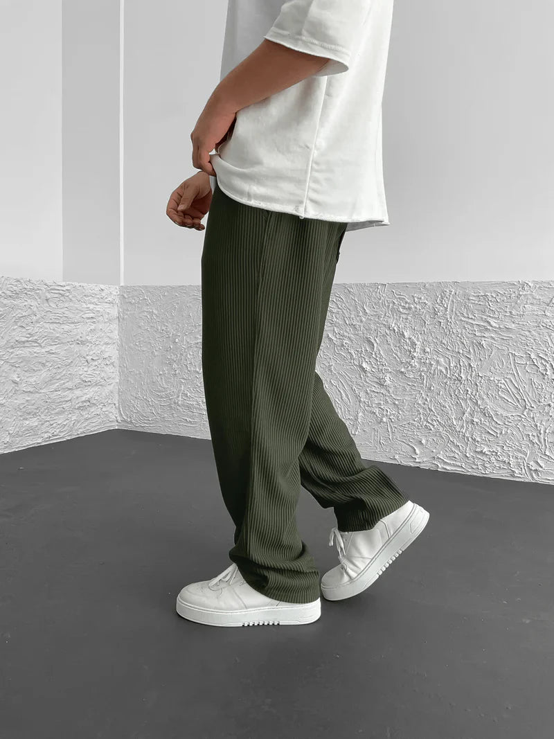 Poedagar Relaxed Knit Pants