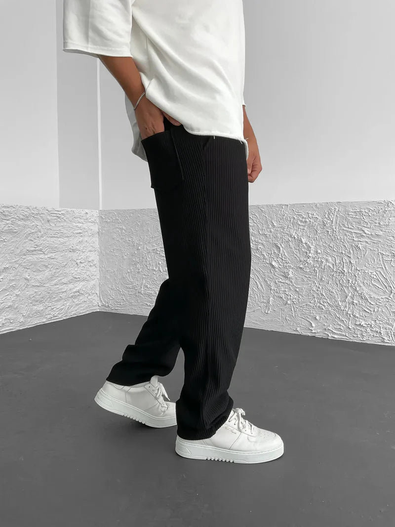 Poedagar Relaxed Knit Pants