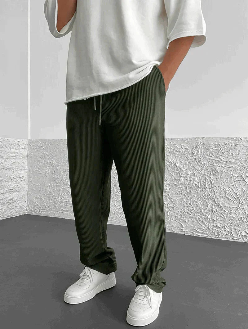Poedagar Relaxed Knit Pants