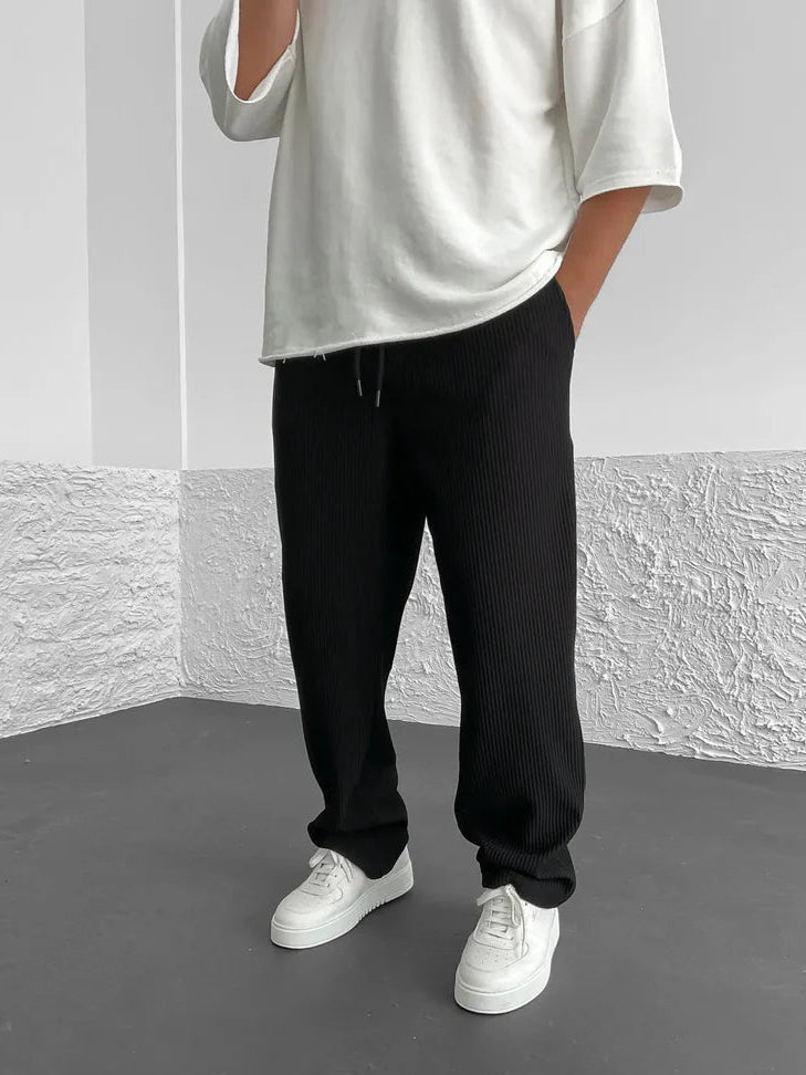 Poedagar Relaxed Knit Pants