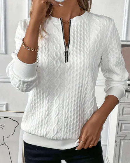 Ana Zip Sweater