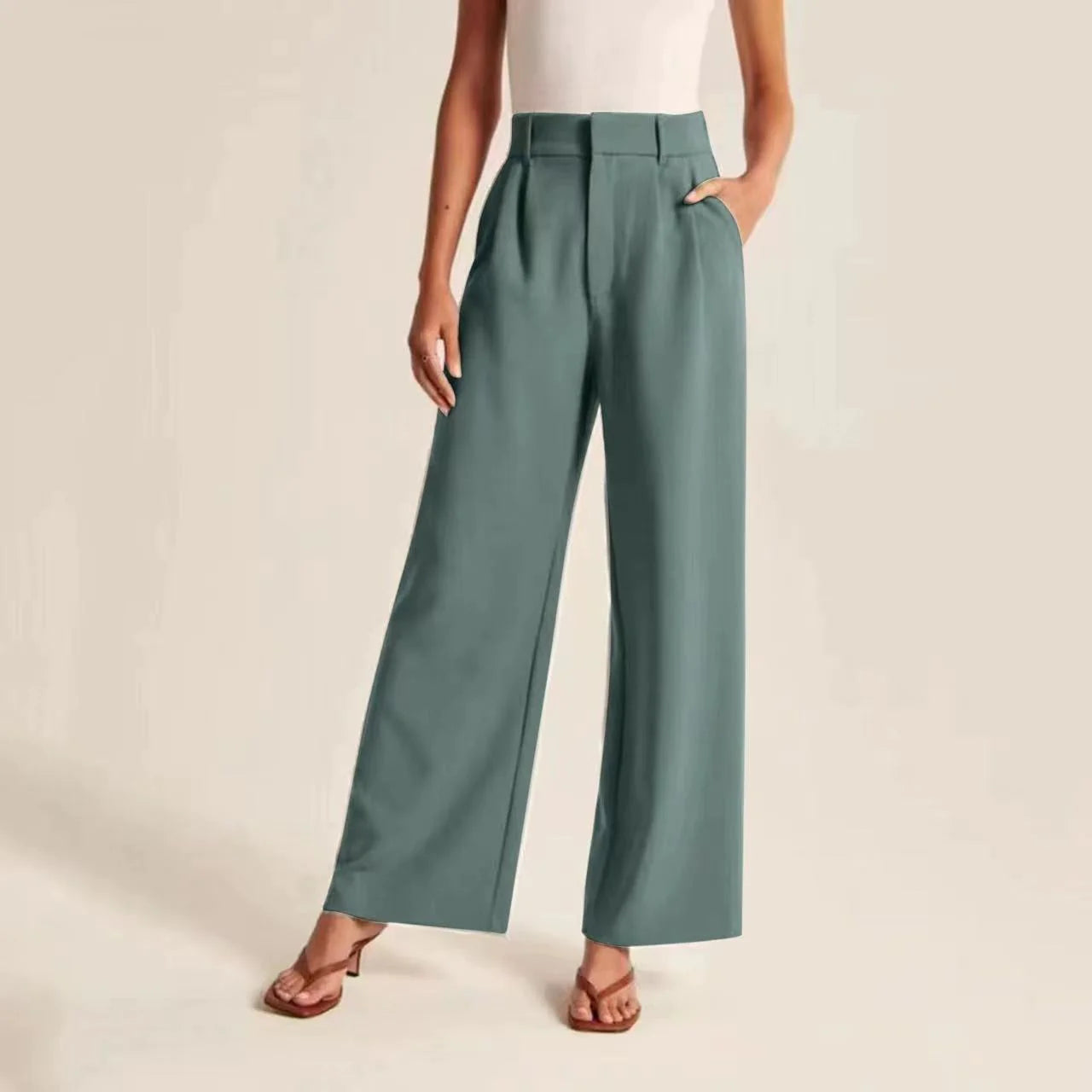 Serena Wide-Leg Trousers
